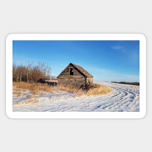 Abandoned farmhouse Sticker